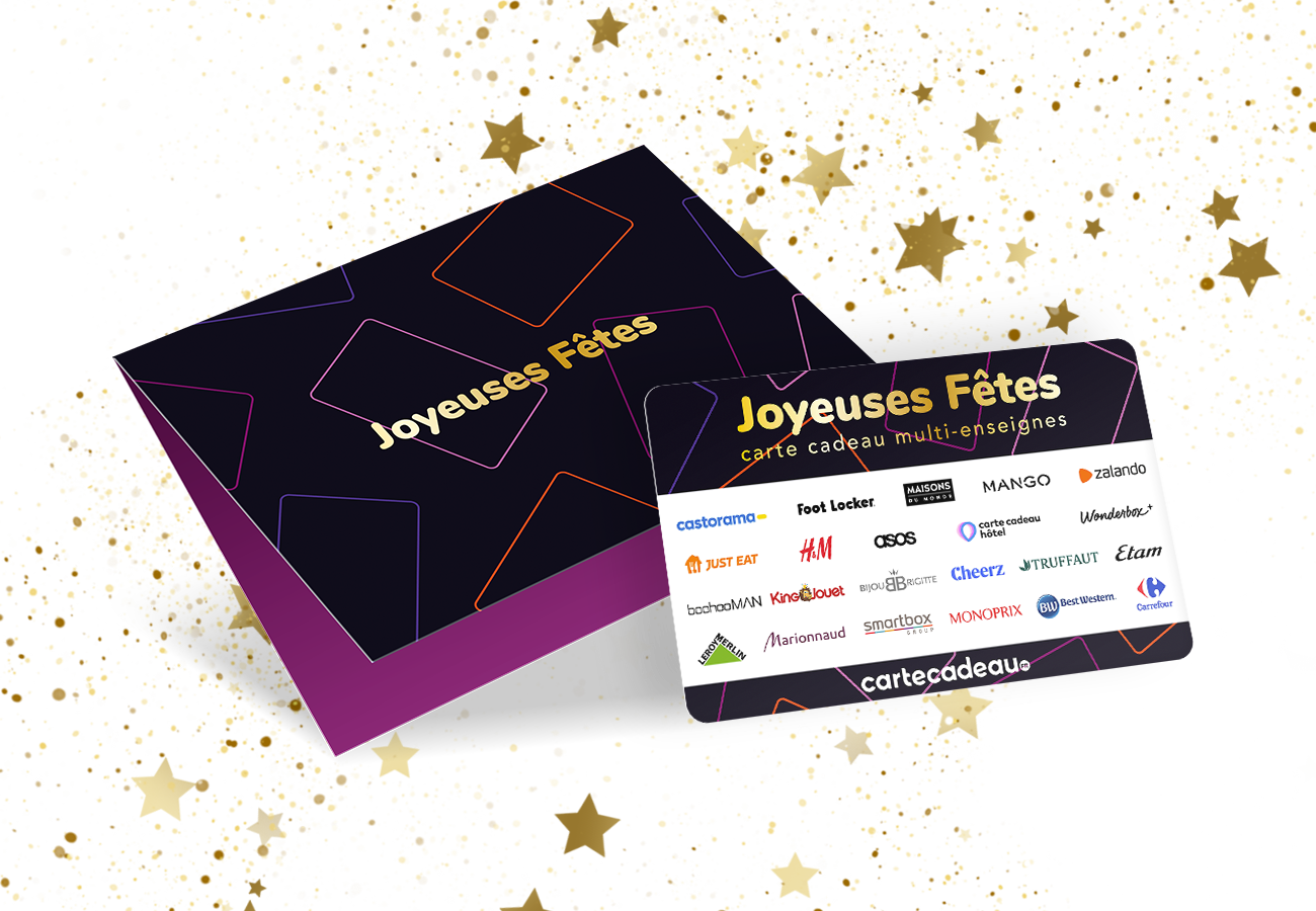 Découvrez la Carte cadeau Multi-Enseignes